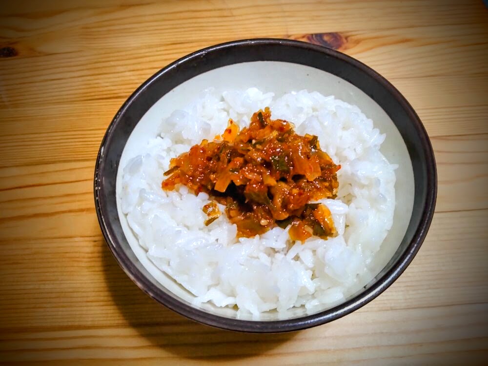 ネギだらけ醤(ご飯に乗せた写真)